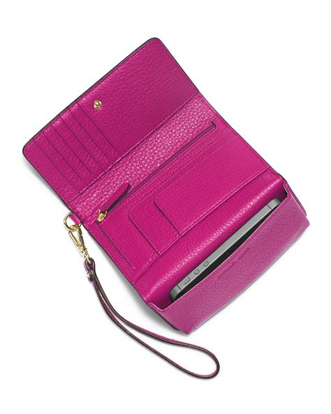 michael kors smartphone purse|michael kors smart phone wallet.